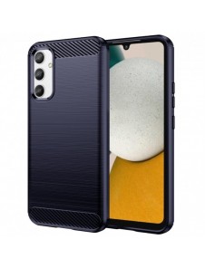 Kolfodral till Samsung Galaxy A34 5G flexibelt silikon kolfodral blå