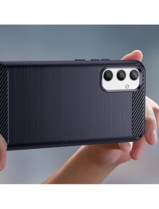 Kolfodral för Samsung Galaxy A54 5G flexibelt silikon kolfodral blå