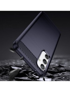 Kolfodral för Samsung Galaxy A54 5G flexibelt silikon kolfodral blå