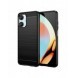 Carbon Case-fodral för Realme 10 flexibel silikon kolfodral svart