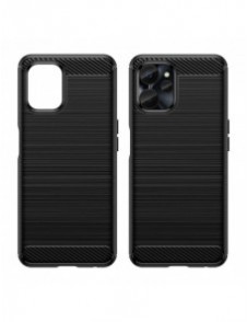 Kolfodral för Realme 10 5G / Realme 9i 5G Flexibelt silikonkolskydd Svart