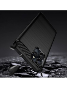 Kolfodral för Realme 10 5G / Realme 9i 5G Flexibelt silikonkolskydd Svart