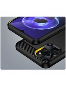 Kolfodral för Realme 10 5G / Realme 9i 5G Flexibelt silikonkolskydd Svart