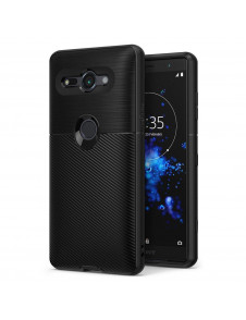 Svart och väldigt snyggt skydd till Sony Xperia XZ2 Compact.