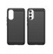 Carbon Case-fodral för Realme 10 Pro flexibel silikon kolfodral svart
