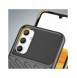 Thunder Case fodral för Samsung Galaxy A34 5G silikon pansarfodral svart