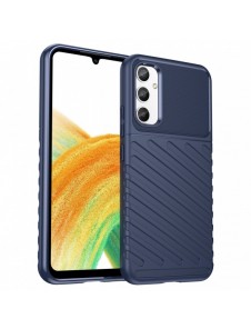 Thunder Fodral för Samsung Galaxy A34 5G silikon pansarfodral blå