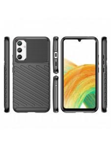 Thunder Fodral för Samsung Galaxy A34 5G silikon pansarfodral blå