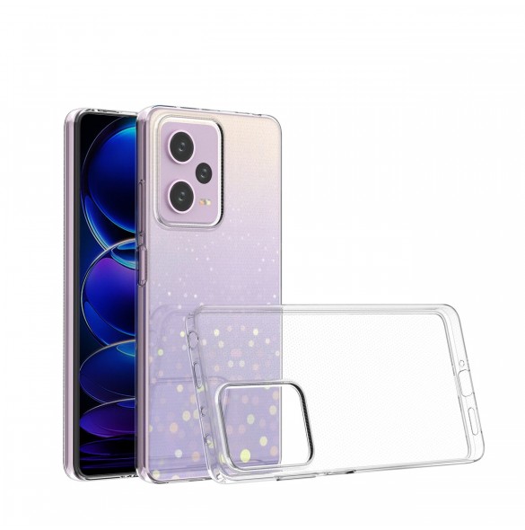 Ultra Clear 0,5 mm fodral Xiaomi Poco X5 Pro 5G / Redmi Note 12 Pro tunt skal Transparent