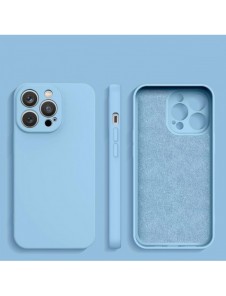 Silikonfodral till Samsung Galaxy A54 5G silikonfodral ljusblått