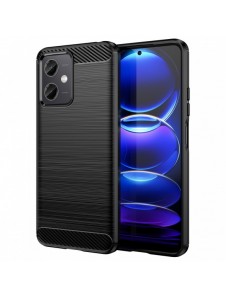 Kolfodral för Xiaomi Poco X5 5G / Redmi Note 12 5G flexibelt silikon kolfodral svart