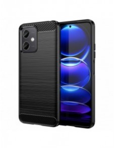 Kolfodral för Xiaomi Poco X5 5G / Redmi Note 12 5G flexibelt silikon kolfodral svart
