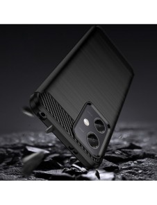 Kolfodral för Xiaomi Poco X5 5G / Redmi Note 12 5G flexibelt silikon kolfodral svart