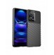 Thunder Case för Xiaomi Poco X5 Pro 5G / Redmi Note 12 Pro silikon pansarfodral svart