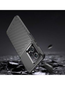 Thunder Case för Xiaomi Poco X5 Pro 5G / Redmi Note 12 Pro silikon pansarfodral svart