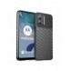 Thunder Case fodral för Motorola Moto G53 silikon pansarfodral svart