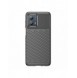 Thunder Case fodral för Motorola Moto G53 silikon pansarfodral svart