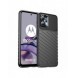 Thunder Case fodral för Motorola Moto G13 silikon pansarfodral svart
