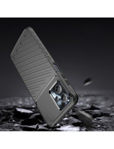 Thunder Case fodral för Motorola Moto G13 silikon pansarfodral svart