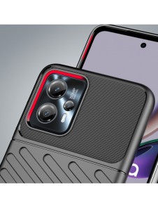 Thunder Case fodral för Motorola Moto G13 silikon pansarfodral svart