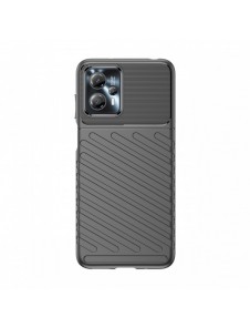 Thunder Case fodral för Motorola Moto G13 silikon pansarfodral svart