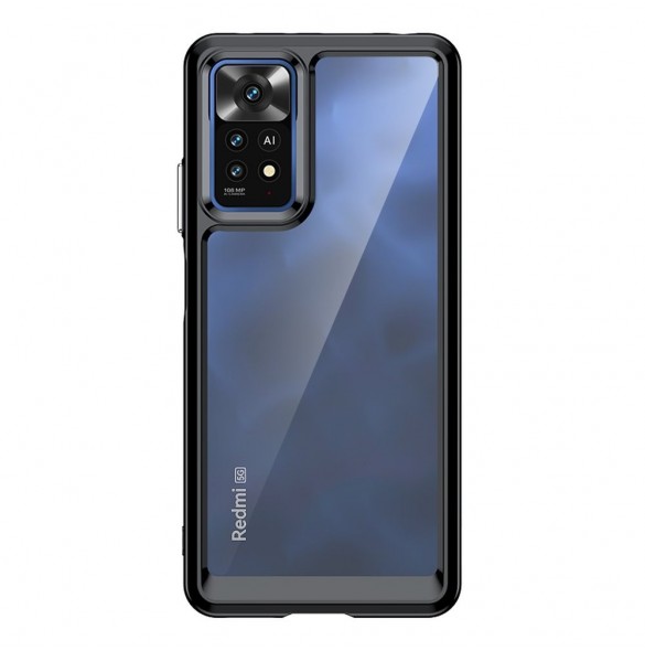 Outer Space Case Xiaomi Poco X5 Pro 5G / Redmi Note 12 Pro skal med flexibel ram svart