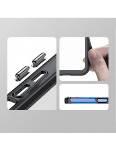 Outer Space Case Xiaomi Poco X5 Pro 5G / Redmi Note 12 Pro skal med flexibel ram svart