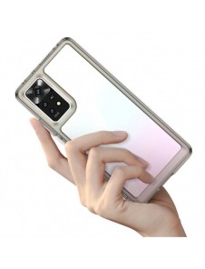 Outer Space Case för Xiaomi Poco X5 5G / Redmi Note 12 5G-fodral med en flexibel ram blå
