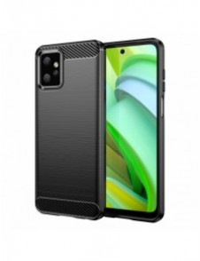 Kolfodral för Motorola Moto G Power 2023 flexibelt silikon kolfodral svart