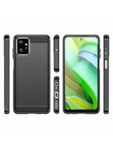Kolfodral för Motorola Moto G Power 2023 flexibelt silikon kolfodral svart