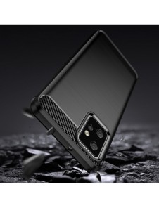 Kolfodral för Motorola Moto G Power 2023 flexibelt silikon kolfodral svart