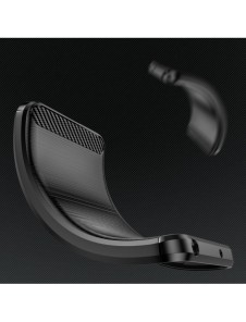 Kolfodral för Motorola Moto G Power 2023 flexibelt silikon kolfodral svart