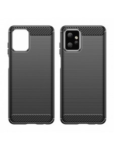 Kolfodral för Motorola Moto G Power 2023 flexibelt silikon kolfodral svart