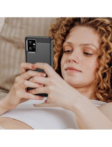 Kolfodral för Motorola Moto G Power 2023 flexibelt silikon kolfodral svart