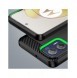 Kolfodral för Motorola Moto G73 5G flexibelt silikon kolfodral svart