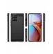 Carbon Case Cover för Motorola Edge+ 2023 / Moto X40 Pro / Moto X40 Flexible Silikon Carbon Cover Black