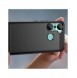 Carbon Case-fodral för Infinix Hot 12 Pro flexibelt silikon kolfodral svart
