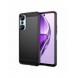 Carbon Case väska för Infinix Hot 20S flexibel silikon kolfodral svart