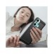 Carbon Case fodral för Infinix Hot 20 Play flexibelt silikon kolfodral svart