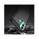Carbon Case-fodral för Infinix Hot 12 Play NFC / Hot 12 Play flexibelt silikon kolfodral svart