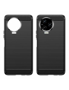 Carbon Case Cover för Infinix Note 12 (2023) / Infinix Note 12 Pro Flexible Silikon Carbon Cover Black
