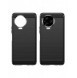 Carbon Case Cover för Infinix Note 12 (2023) / Infinix Note 12 Pro Flexible Silikon Carbon Cover Black