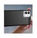 Carbon Case väska för Infinix Note 12i flexibel silikon kolfodral svart