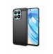 Carbon Case-fodral för Honor X8a flexibel silikon kolfodral svart