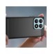 Carbon Case-fodral för Honor X8a flexibel silikon kolfodral svart