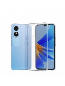 Ultra Clear 0,5 mm fodral för Oppo A17 tunt skydd transparent