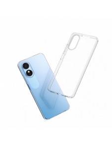 Ultra Clear 0,5 mm fodral för Oppo A17 tunt skydd transparent
