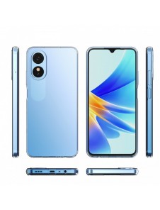 Ultra Clear 0,5 mm fodral för Oppo A17 tunt skydd transparent