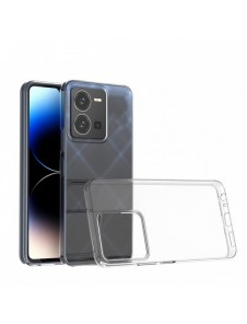 Ultra Clear 0,5 mm fodral för Vivo Y35 / Vivo Y22 / Vivo Y22s tunt skydd Transparent