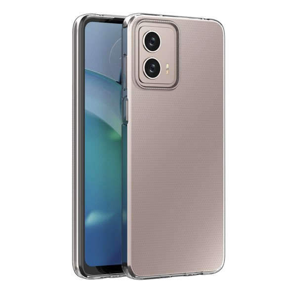 Ultra Clear 0,5 mm fodral för Motorola Moto G53 / G13 tunt skal transparent